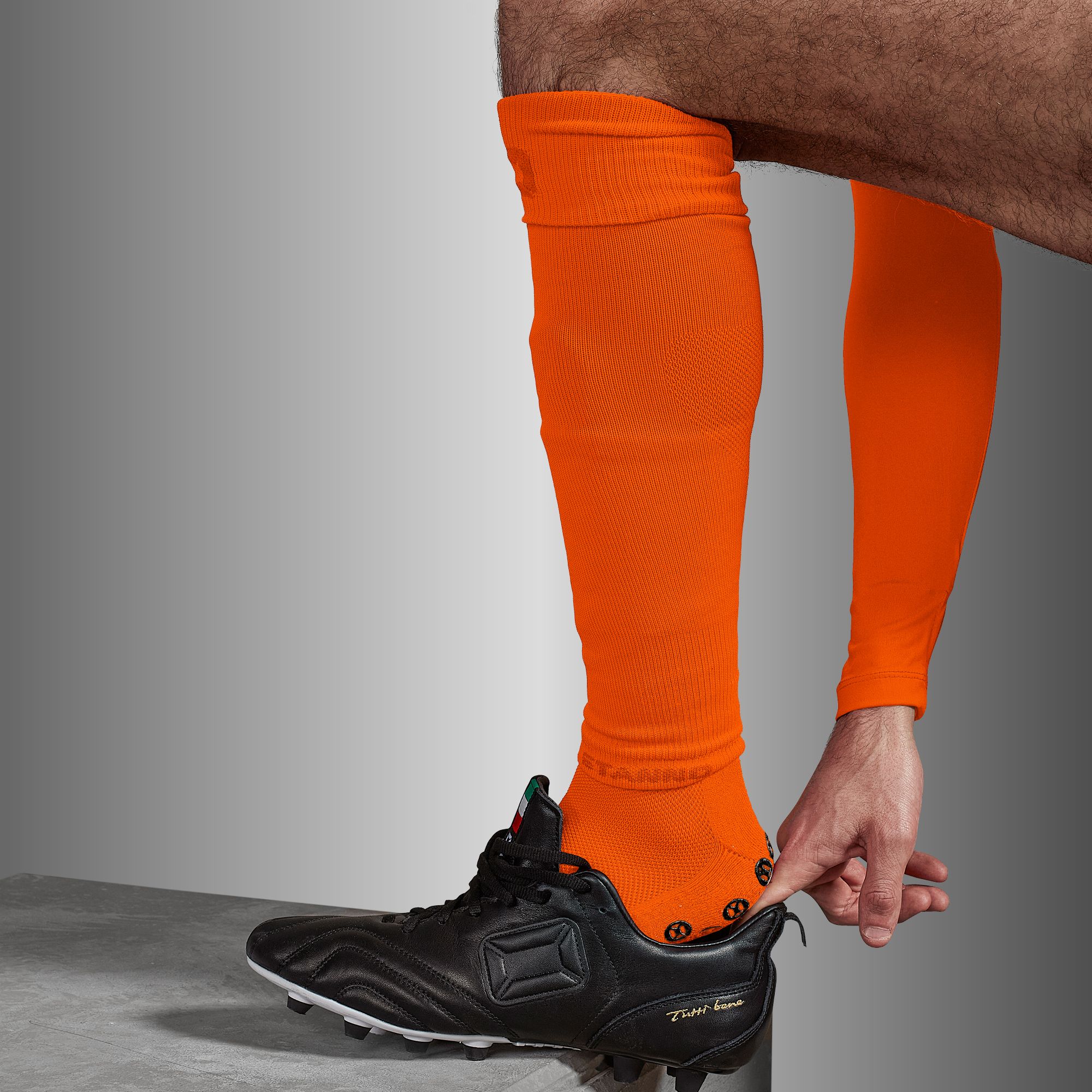 Stanno Move Footless Socks Orange