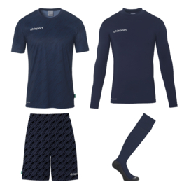 Uhlsport Progressive Goalkeeper Bundle Navy