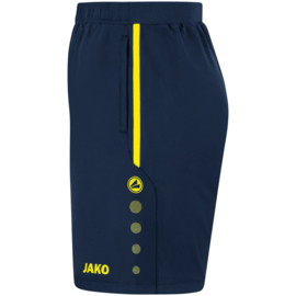 JAKO Trainingsshort Allround marine/fluogeel