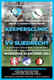 Keepersclinic 20 oktober 2021 VV Sliedrecht