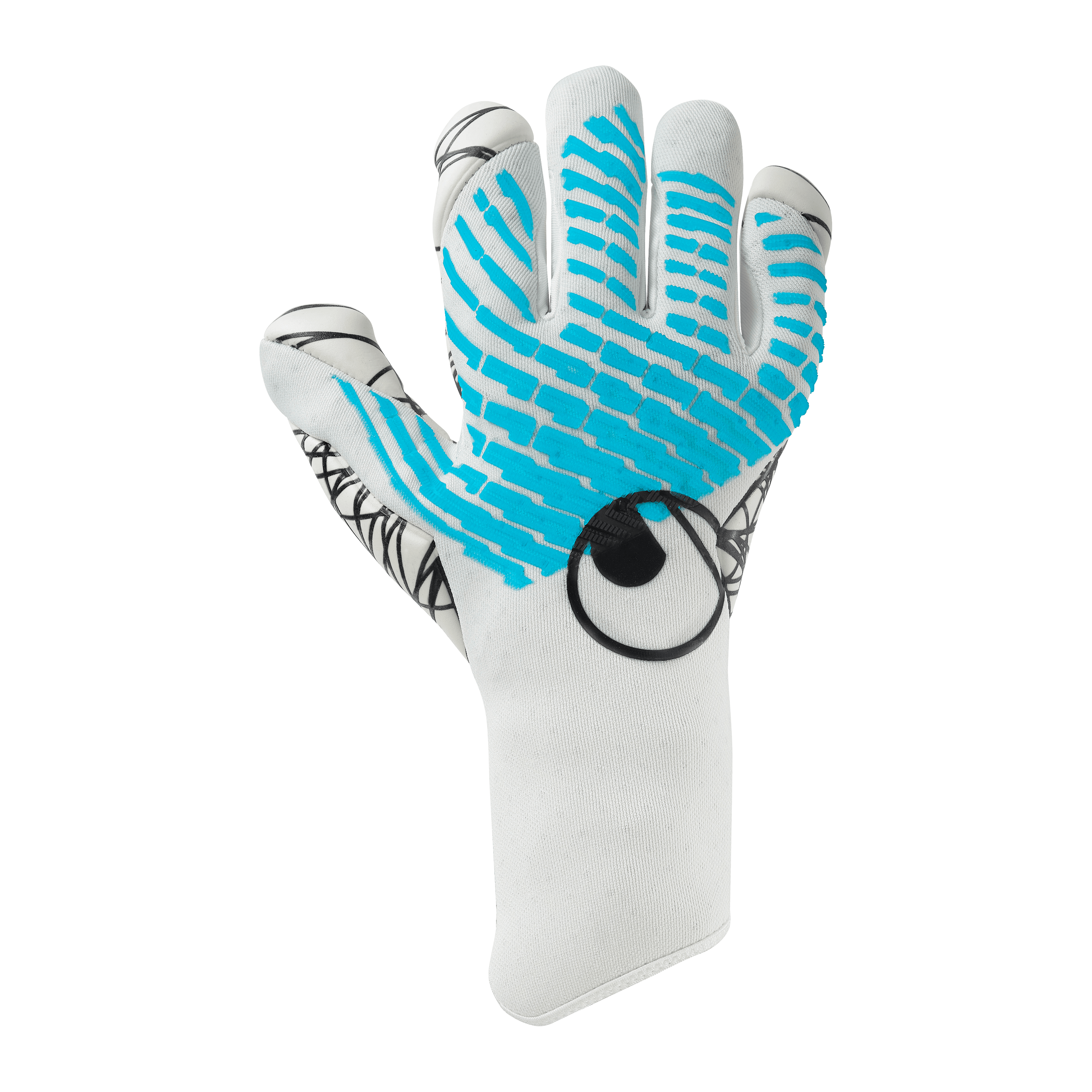 Uhlsport FM Cybertec Ultragrip SC white/cyber blue/black