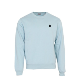 Donnay Heren - Fleece Crew Sweater Dean - Lichtblauw