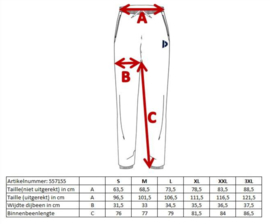 Donnay Heren - Joggingbroek Jack - Saliegroen