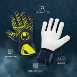 Uhlsport Prediction Supersoft HN navy/white/fluo yellow