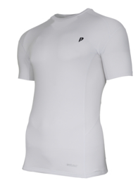 Donnay Heren - Baselayer shirt korte mouw - Wit