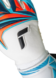 Reusch Attrakt SpeedBump white/light blue