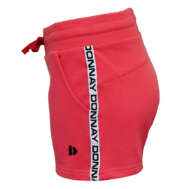 Donnay Dames - Joggingshort Liz - Koraal rood/roze