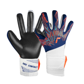 Reusch Pure Contact Silver Junior premi blu/electr oran/blc