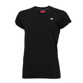 Donnay Dames - T-shirt Lois - Zwart