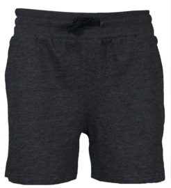 Donnay Dames - Korte joggingshort Romy - Donkergrijs gemêleerd