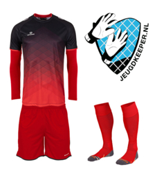 Stanno Altius Goalkeeper Set Black Red