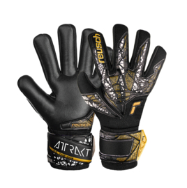 Reusch Attrakt Silver NC Finger Support Junior
