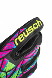 Reusch Attrakt Fusion Strapless black/safety yellow/blck
