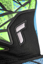 Reusch Attrakt Aqua black/fluo lime/aqua