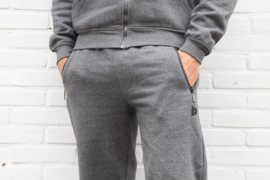 Donnay Heren - Joggingbroek Jack - Donkergrijs gemêleerd