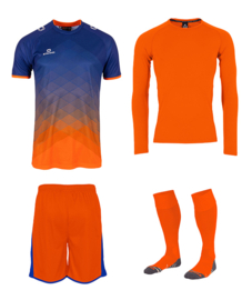 Stanno Altius Goalkeeper Set Bright Navy Orange