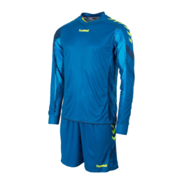 Hummel Bremen Goalkeeper kit Blue