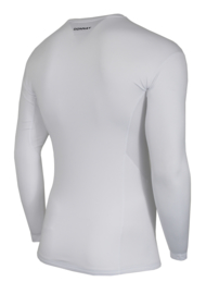 Donnay Heren - Baselayer shirt lange mouw - Wit