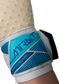 Reusch Attrakt SpeedBump white/light blue
