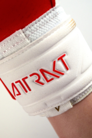 Reusch Attrakt Gold X GluePrint White / Gold / Fiery Red