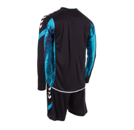 Hummel Bremen Goalkeeper kit Black Blue