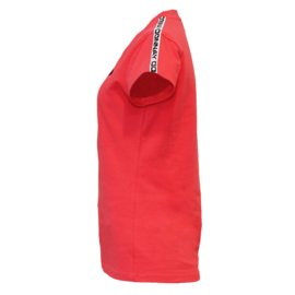 Donnay Dames - T-shirt Lois - Koraal Rood/roze