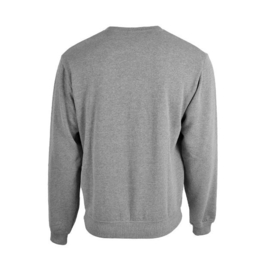 Donnay Junior - Fleece Crew Sweater Ian - Zilvergrijs