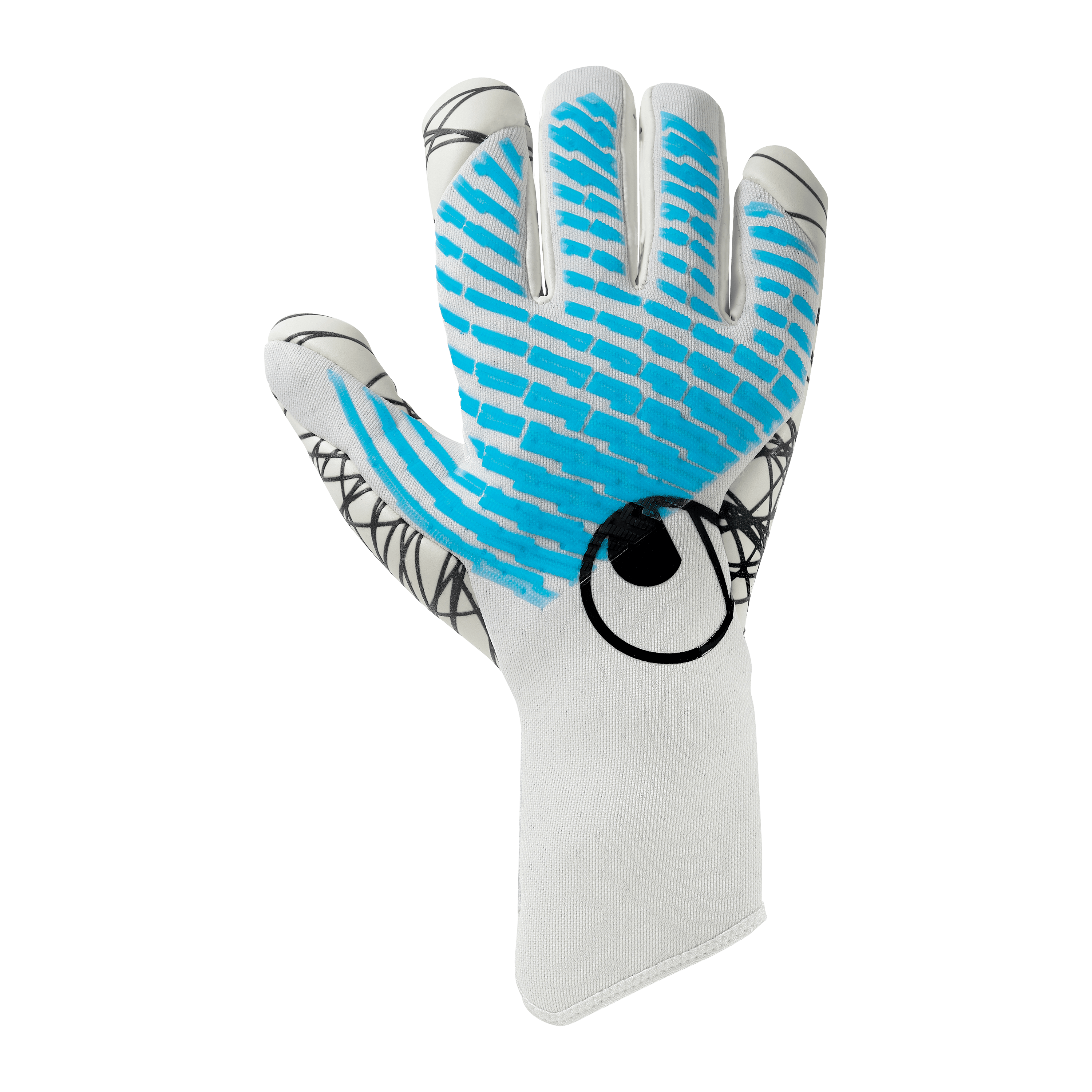 Uhlsport FM Cybertec Ultragrip HN white/cyber blue/black