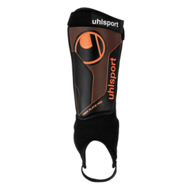 Uhlsport Tibia Plate Pro Black/Fluo Orange