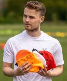 Cawila rubberen markeringschijf 10 Set | geel |  Ø15cm