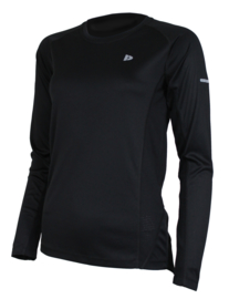 Donnay Dames - Multi Sport T-shirt lange mouw - Zwart