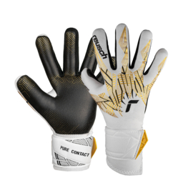 Reusch Pure Contact Gold Glueprint Junior white / gold / black