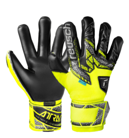 Reusch Attrakt Duo safe yell/silver/black