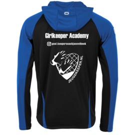 Stanno Stadio Hooded Full Zip Top - Girlkeeper Academy  X Jeugdkeeper.nl