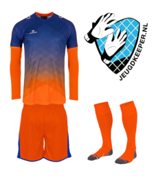 Stanno Altius Goalkeeper Set Bright Navy Orange