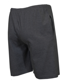 Donnay Heren - Korte joggingbroek Roy - Donkergrijs gemêleerd