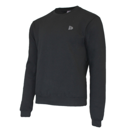 Donnay Heren - Fleece Crew Sweater Dean - Zwart