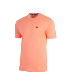 Donnay Heren - T-Shirt Vince - Zalm Oranje