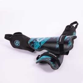 Stanno Liga IV Shin Guards Black-Blue