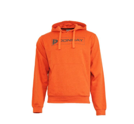 Donnay Heren - Sweater met capuchon David - Oranje