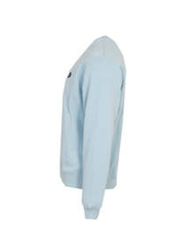 Donnay Heren - Fleece Crew Sweater Dean - Lichtblauw