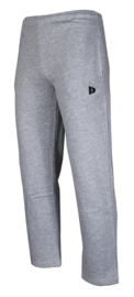 Donnay Heren - Joggingbroek rechte pijp Wess - Lichtgrijs gemêleerd