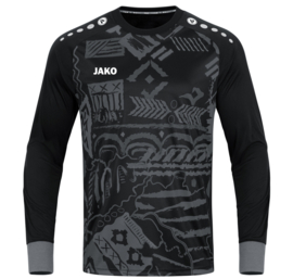 Jako Tropicana Keepershirt Zwart/Antraciet