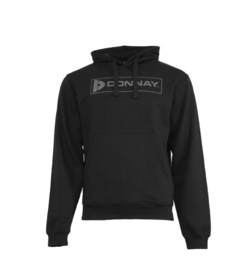 Donnay Heren - Sweater met capuchon David - Zwart