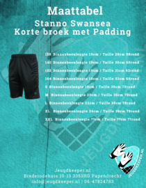 Stanno Swansea Korte broek met Padding