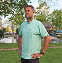 Donnay Heren - Polo shirt Noah - Lichtgroen