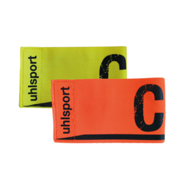 Uhlsport Aanvoerdersband junior  fluo geel/shock rood