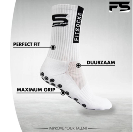 Fitsockr Grip socks White