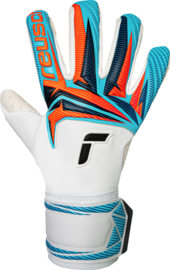 Reusch Attrakt SpeedBump white/light blue