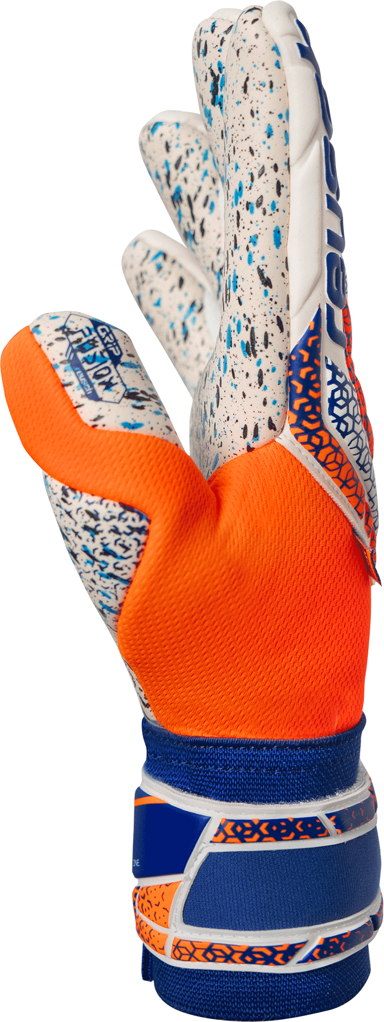 Reusch Attrakt Fusion shock orng/energ blue
